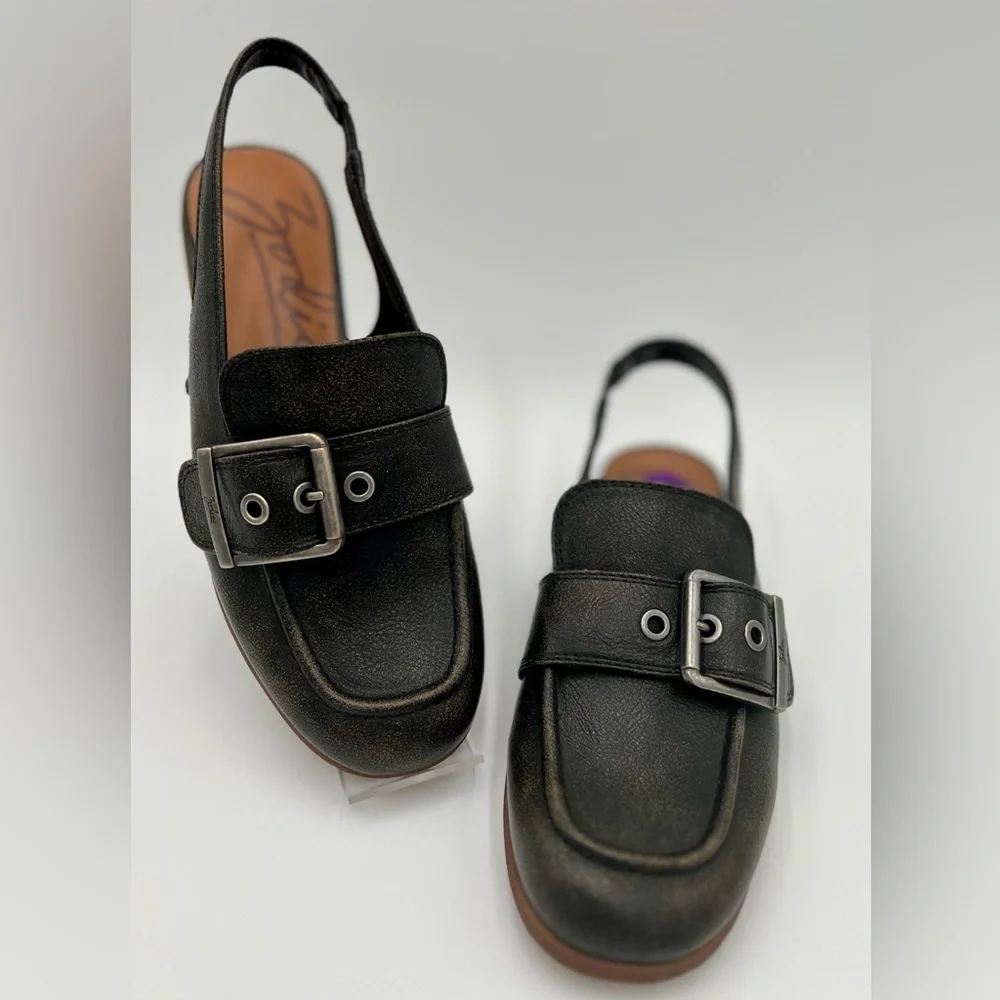 👜 ZODIAC Women's Eve Slingback Flat Mary Jane Size 6.5 - Picture 4 of 12